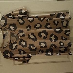 Leopard Print Top